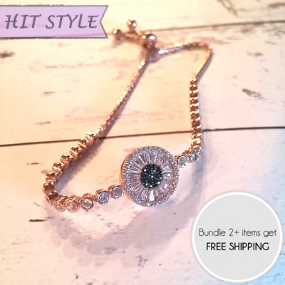CHARMING DIAMOND CUT TENNIS BRACELET
